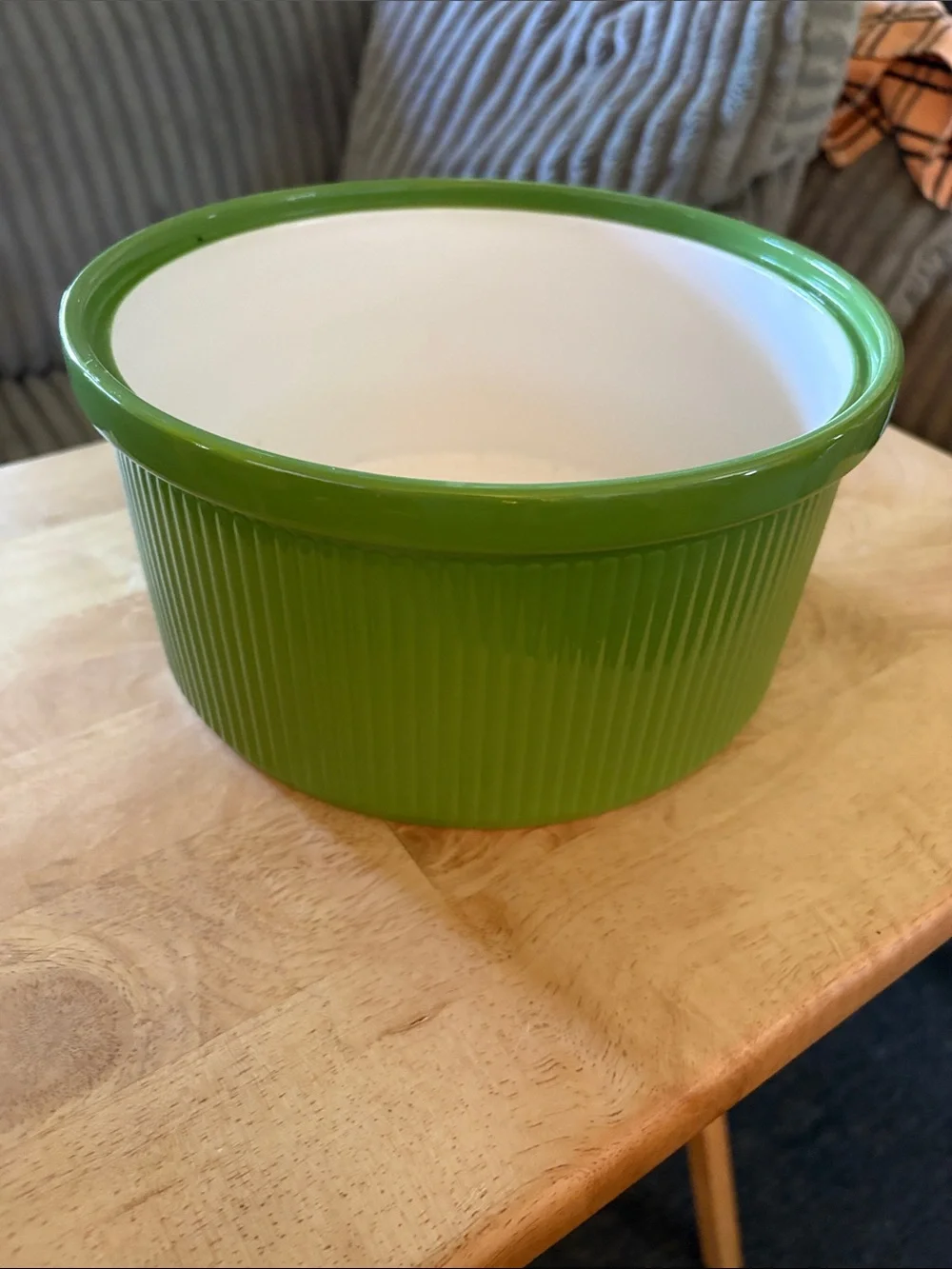 Rare Martha Stewart Collection large Green casserole 9
